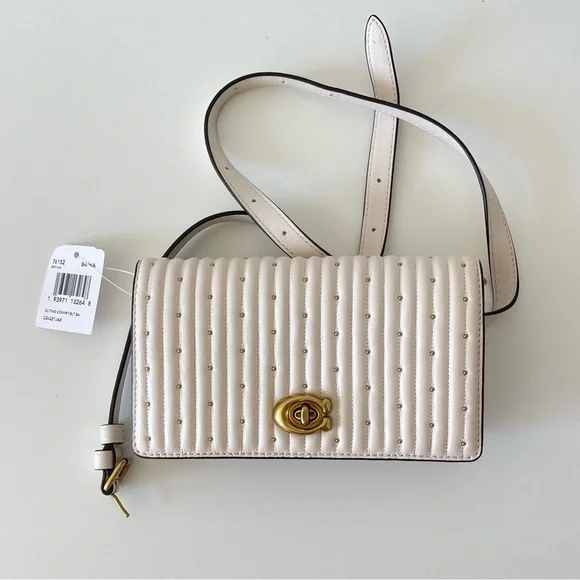 NWT Coach Convertible Belt Bag in Chalk - Picture 14 of 16